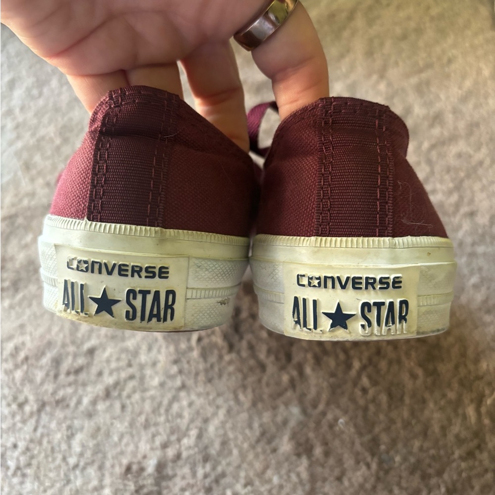 Women’s Chuck Taylor II Converse Maroon Sneakers - Picture 5 of 5